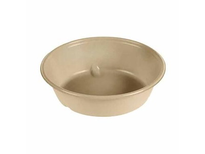 Skål 1200 ml Ø195x65 mm Bagasse/PLA Bionedbrydelig Brun