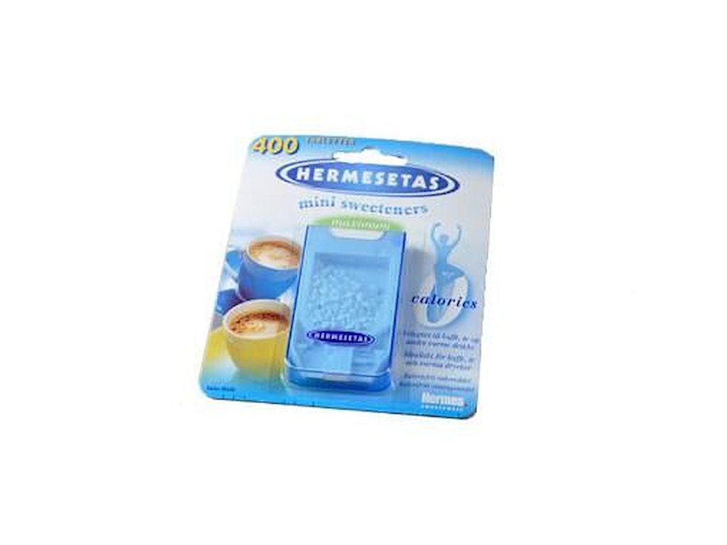 Sødetablet Hermesetas Blå 400 stk