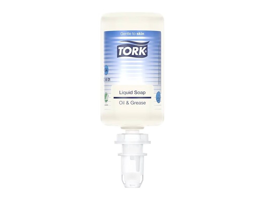 Håndsæbe Tork Flydende S4 Industri Oil and Grease 1ltr Svanemærket uden Parfume