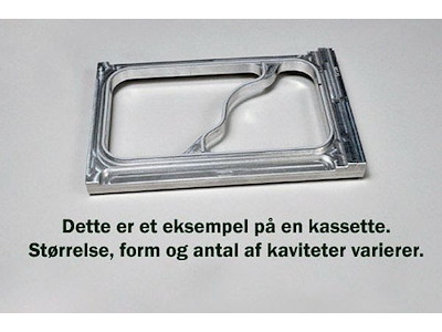 Kassette til 1/4 GN 1 kav Gl passer til 38066