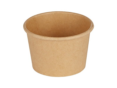Dressingbæger 60 ml 2 oz Ø62 x 40 mm kraft pap/PE Brun