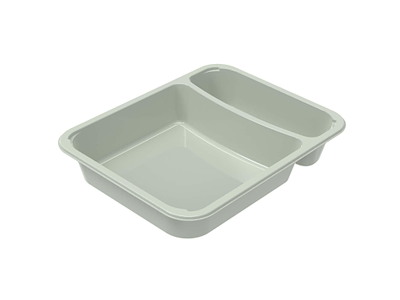 Bakke 2-rum C 2227-2Y 227x178x39 mm 825/270 ml CPET Evolve