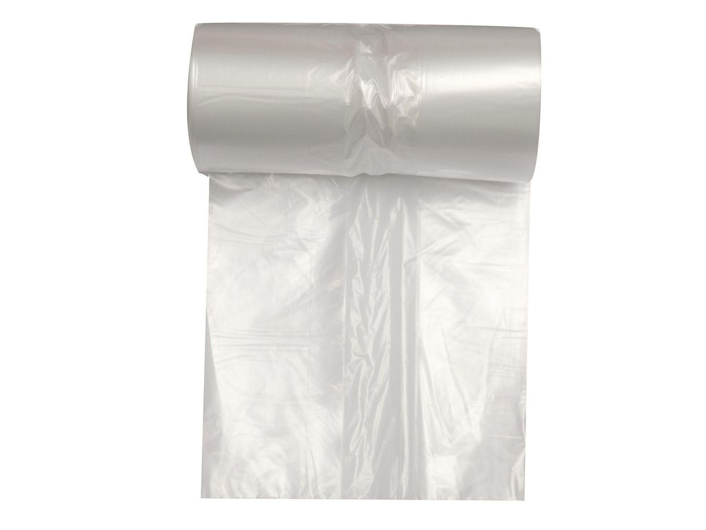 Spandepose 40ltr B500xL700mm 15my LDPE med Fals Kompakt Klar