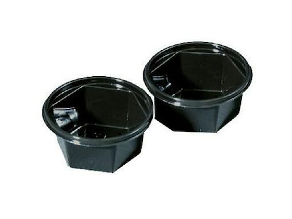 Dressingbæger Catersource 50ml Ø68xH31mm APET sort