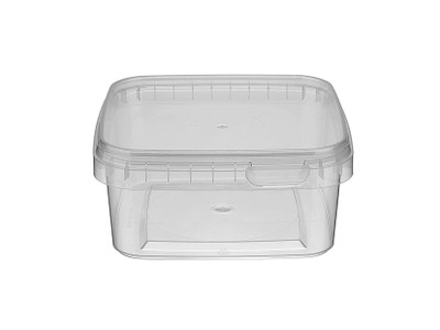 Bøtte 600ml L129xB129xH59mm PP 24 stk/ps Klar