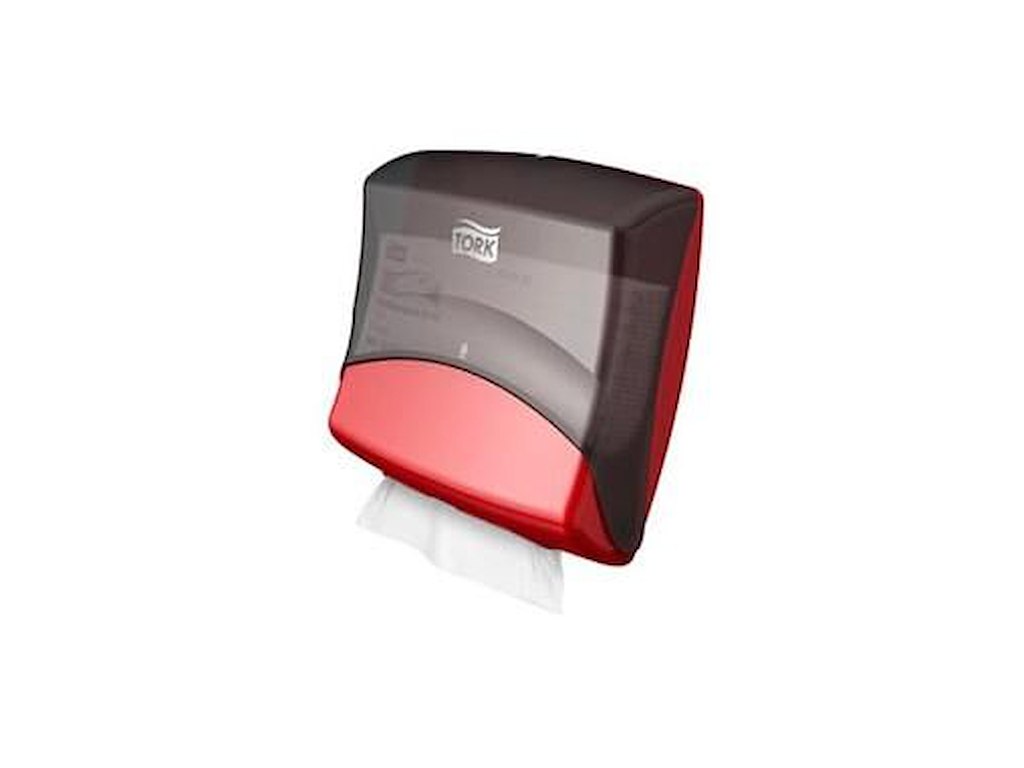 Dispenser Tork W4 Toppak Plast Rød/Sort