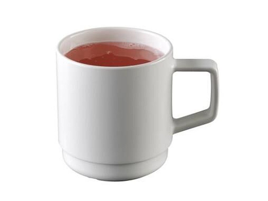 Krus 21 cl Ø6.5x8 cm Melamin Hvid