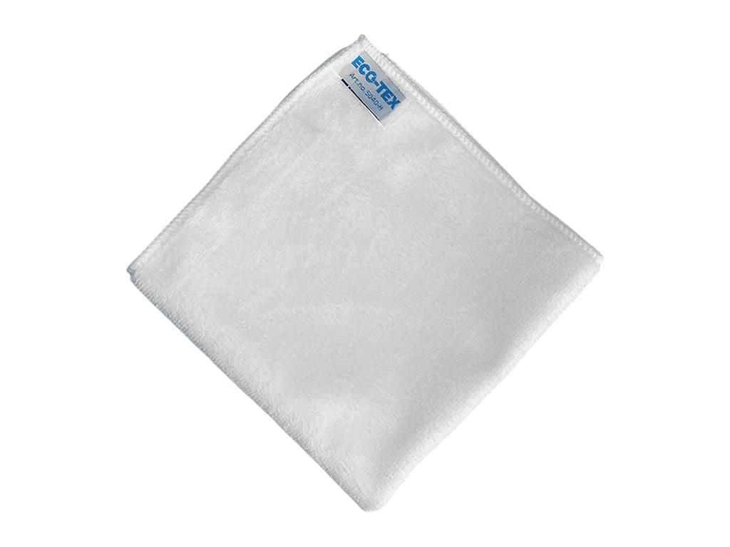 MEMSA PRO Microfiberklud 40x40 cm ECO-TEX SOFT - Hvid