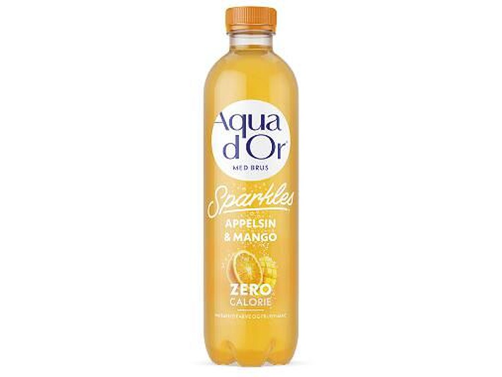 Mineralvand Aqua d'Or Appelsin/Mango 0.5 ltr med Brus