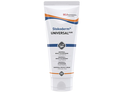 Håndcreme Stokoderm Universal Pure triple action beskyttelse 100ml uden parfume
