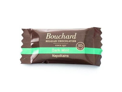 Chokolade Mørk Bouchard med mint smag 5 gr