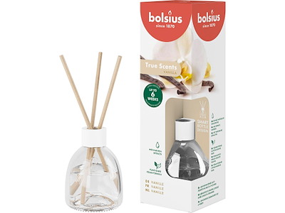 Diffuser Bolsius Vanilje 60ml med duftepinde