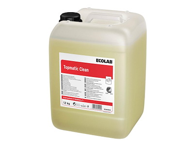 Maskinopvask Anlæg Flydende Topmatic Clean 12kg Svanemærket u. Klor Blødt/middel