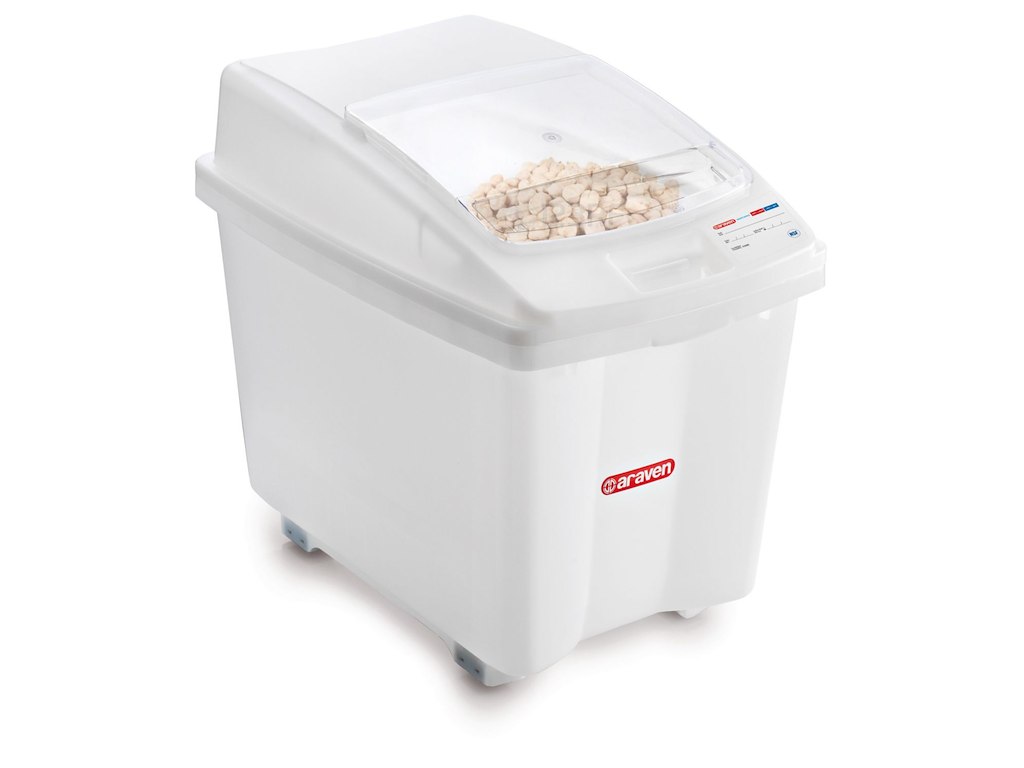 Ingrediensbeholder Araven 80ltr L65,5xB43,5xH56cm med låg klar