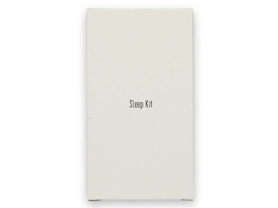 Sove Kit White i hvid æske. Sovemaske og hørepropper
