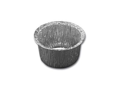 Alubakke 150 ml Ø80x44 mm Rund