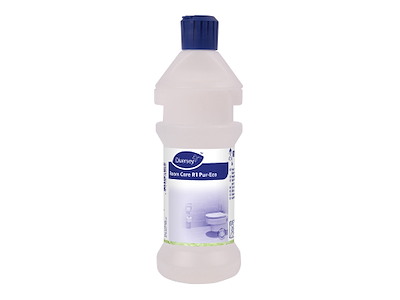 Flaske Tom 300ml med Snaplåg/Label Grå/Blå til Room Care R1 Pur-Eco