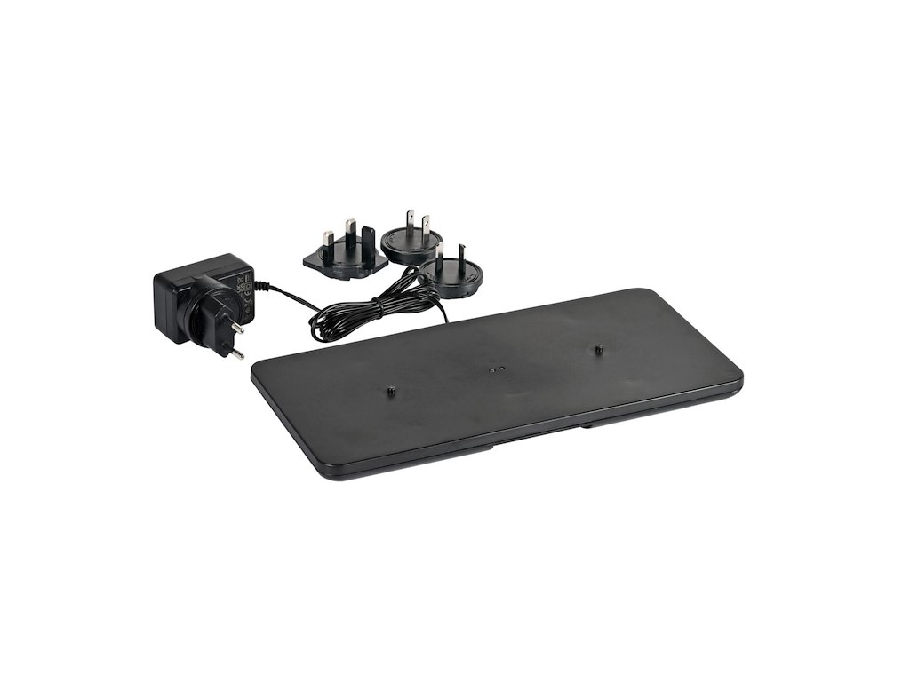 Oplader L35xB13.5cm Til 2 LED Lamper Sort