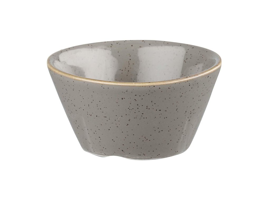 Skål Stonecast 9 cl Ø8x4 cm Porcelæn Lyseblå