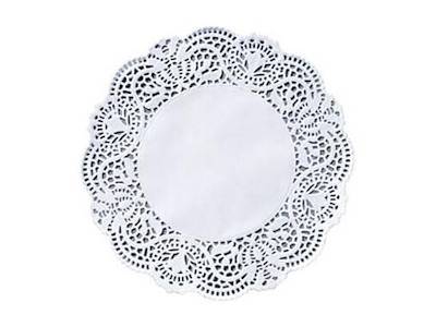 Kagepapir Ø12 cm Rund Udstanset