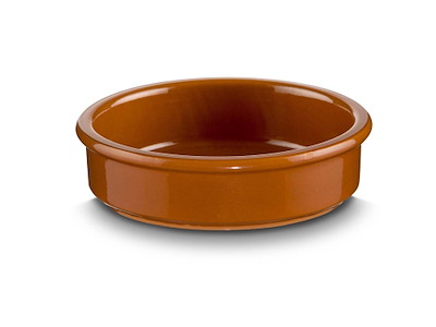 Skål Terracotta Regas Ø100x27 mm Rustik Rød/Brun