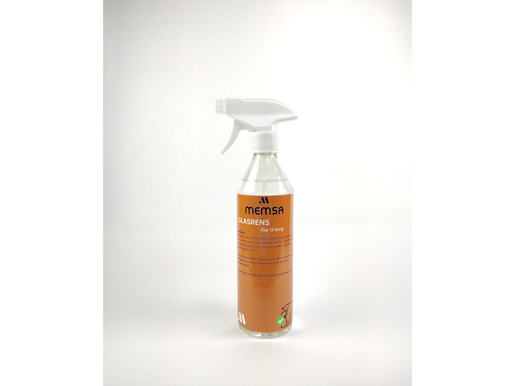 MEMSA Glasrens - Klar Til Brug (500 ml)
