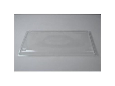 Plastlåg 500x280x28 mm APET Klar til Sushibakke