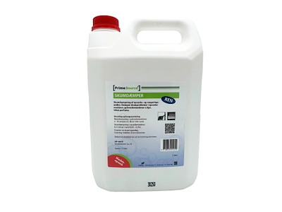 Maskinopvask Skumdæmper Flydende Prime Source Ren 5ltr til gulv-/opvaskemaskiner