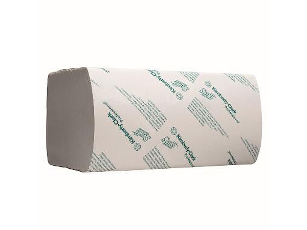 Håndklædeark Scott Interfold V-Fold 1-lag L31.5xB20xD10cm Mix Hvid