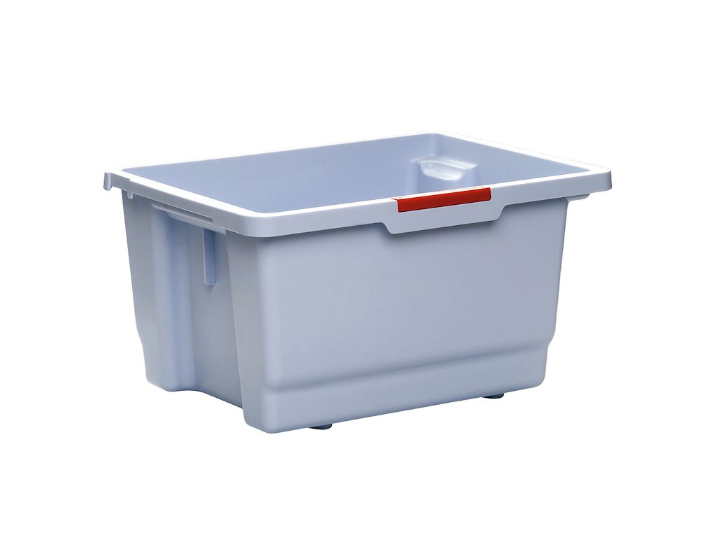 Mopbox Vileda 15 ltr med 2x4 farveclips Grå