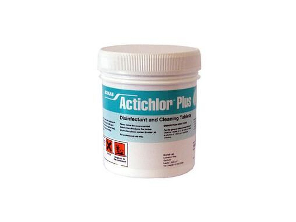 Desinfektion Tablet Actichlor Plus med Aktivt klor til Overflader