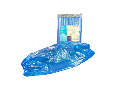 Skåneærmer i blå - 40 my (100 stk.)