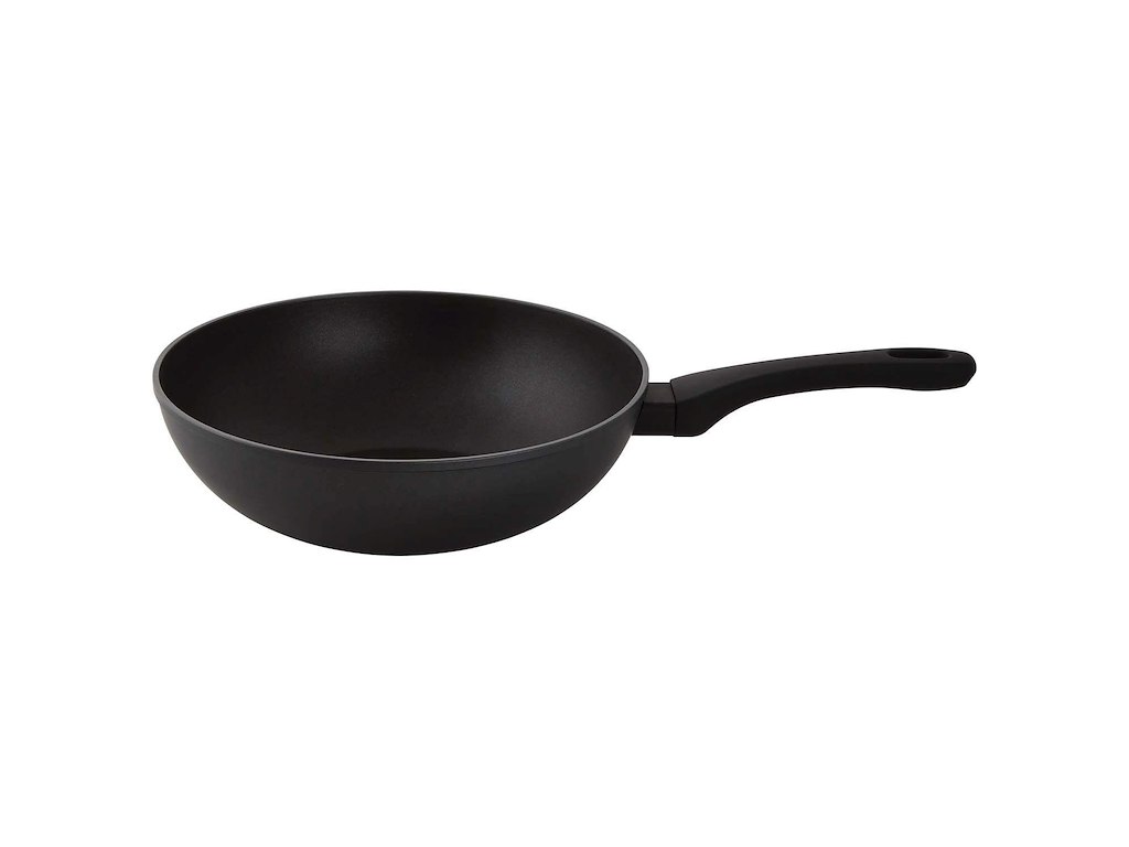 Wok Vesuvio Ø28x8 cm Non-Stick Stål/Plast
