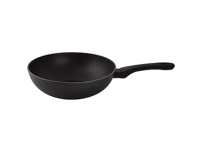 Wok Vesuvio Ø28x8 cm Non-Stick Stål/Plast