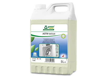 Tøjvask flydende Activ Delicat Ecolabel med parfume og enzymer 5 ltr