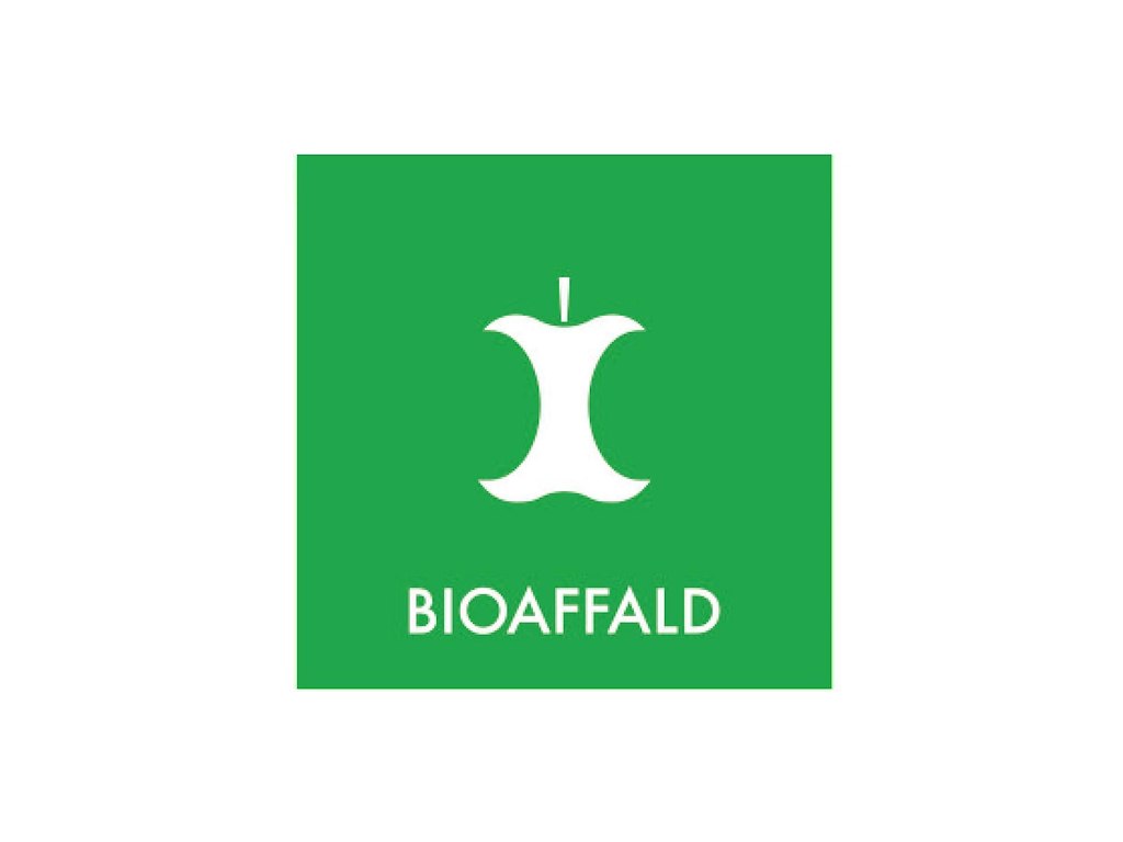 Piktogram L120xB120mm Bioaffald