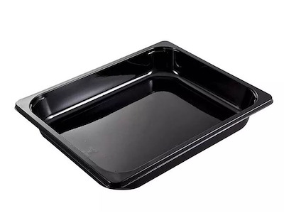 Bakke 1/2 GN C2325-1A 1-Rum 3350ml L325xB265xH50mm CPET Sort