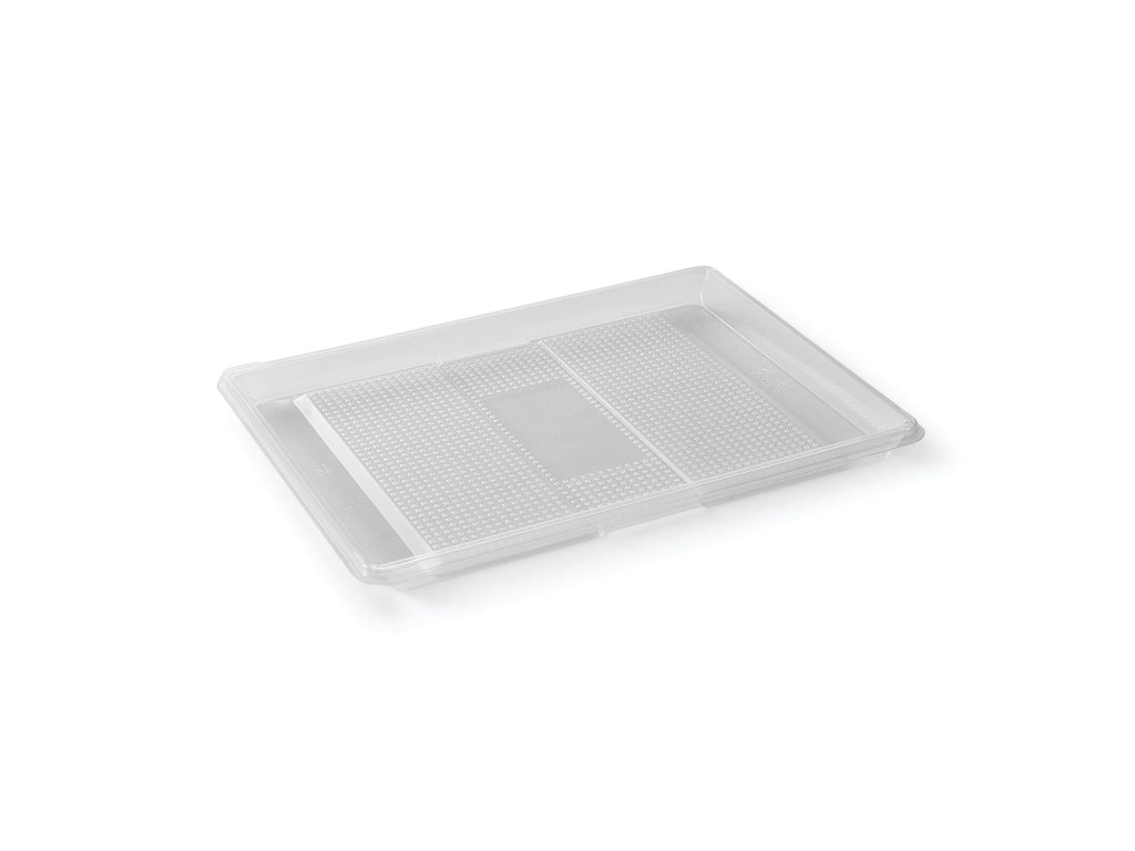 Bakke Zen Tapas 1-rum Rektangulær 1134ml L320xB250xH20mm RPET Klar