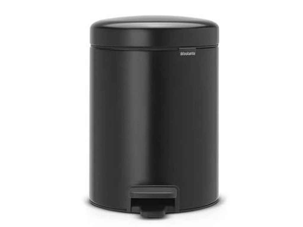 Pedalspand Brabantia NewIcon - 5 l (Mat sort stål/plast)