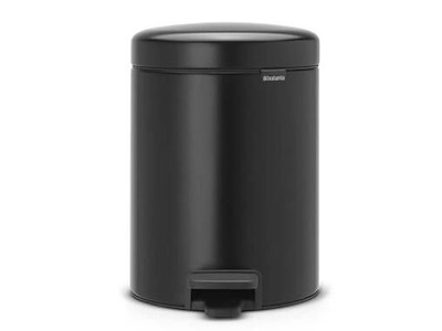 Pedalspand Brabantia NewIcon - 5 l (Mat sort stål/plast)