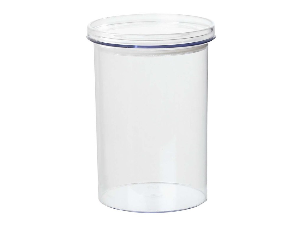 Opbevaringsglas Stockholm 1 liter Ø11xH15.7cm Polypropylen Klar