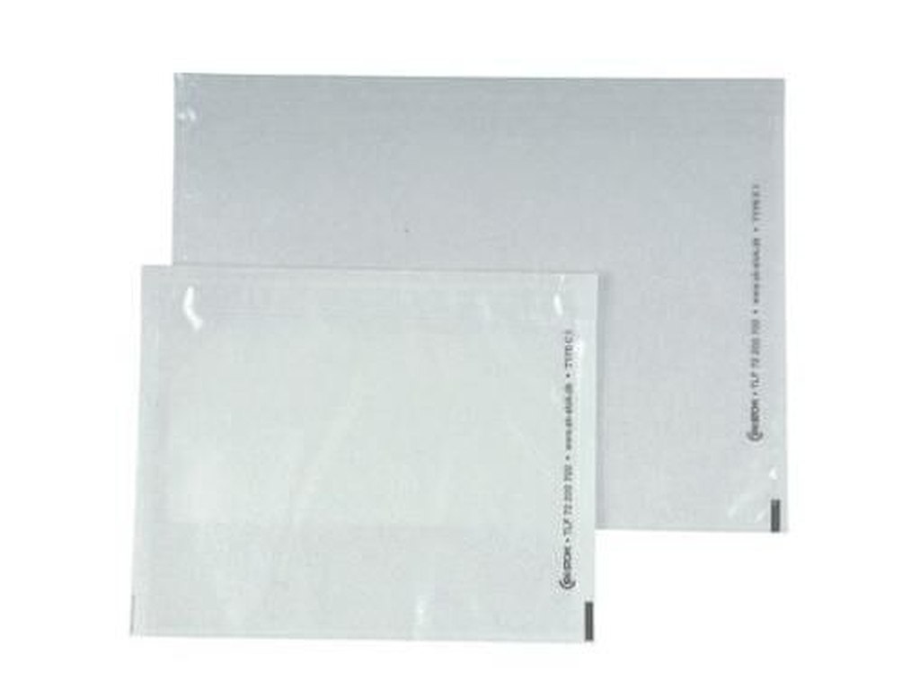 Følgeseddellomme E3 228x162 mm neutral