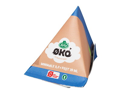 Mælk Arla Økologisk Minimælk 0,4% Fedtindhold 20 ml (DK-ØKO-100)