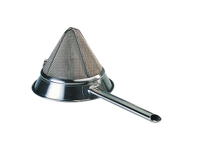 Spidssigte Ø240x195 mm med Netbeskytter Rustfrit stål