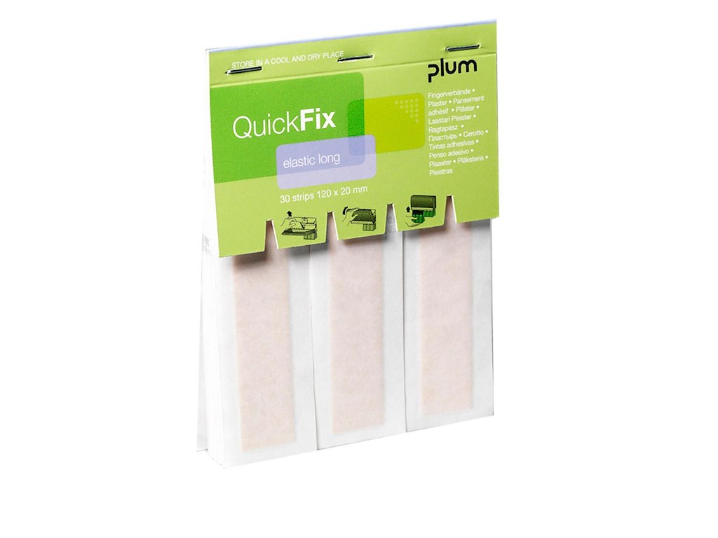 Plaster Lang Vandafvisende Elastisk Hvid