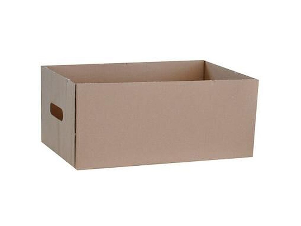 Papkasse 380x245x165mm med Hank