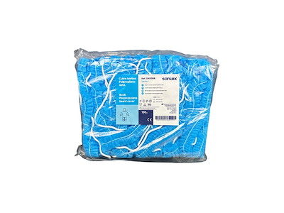 Skægnet med elastikstrop (100 stk)