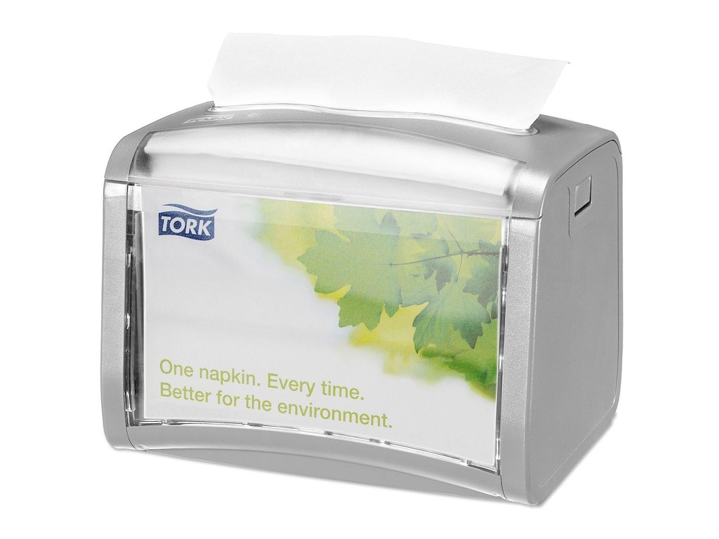 Dispenser Tork XPN Bordmodel Lys grå til Serviet N4