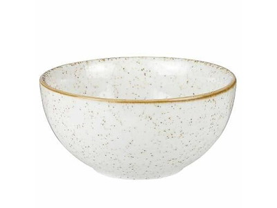 Suppeskål Stonecast 47 cl Ø13.2x6.3 cm Porcelæn Vanilje