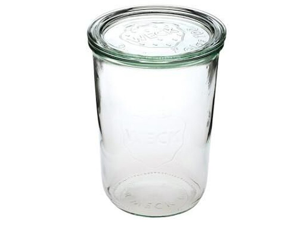 Patentglas Weck 850 ml Ø10.8x14.7 cm uden Låg Glas